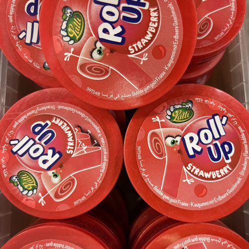 Roll Up Aardbei Rood