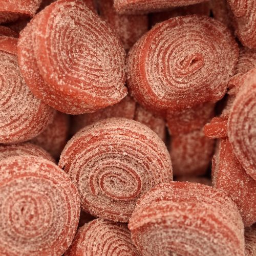 Aardbeimat Opgerold